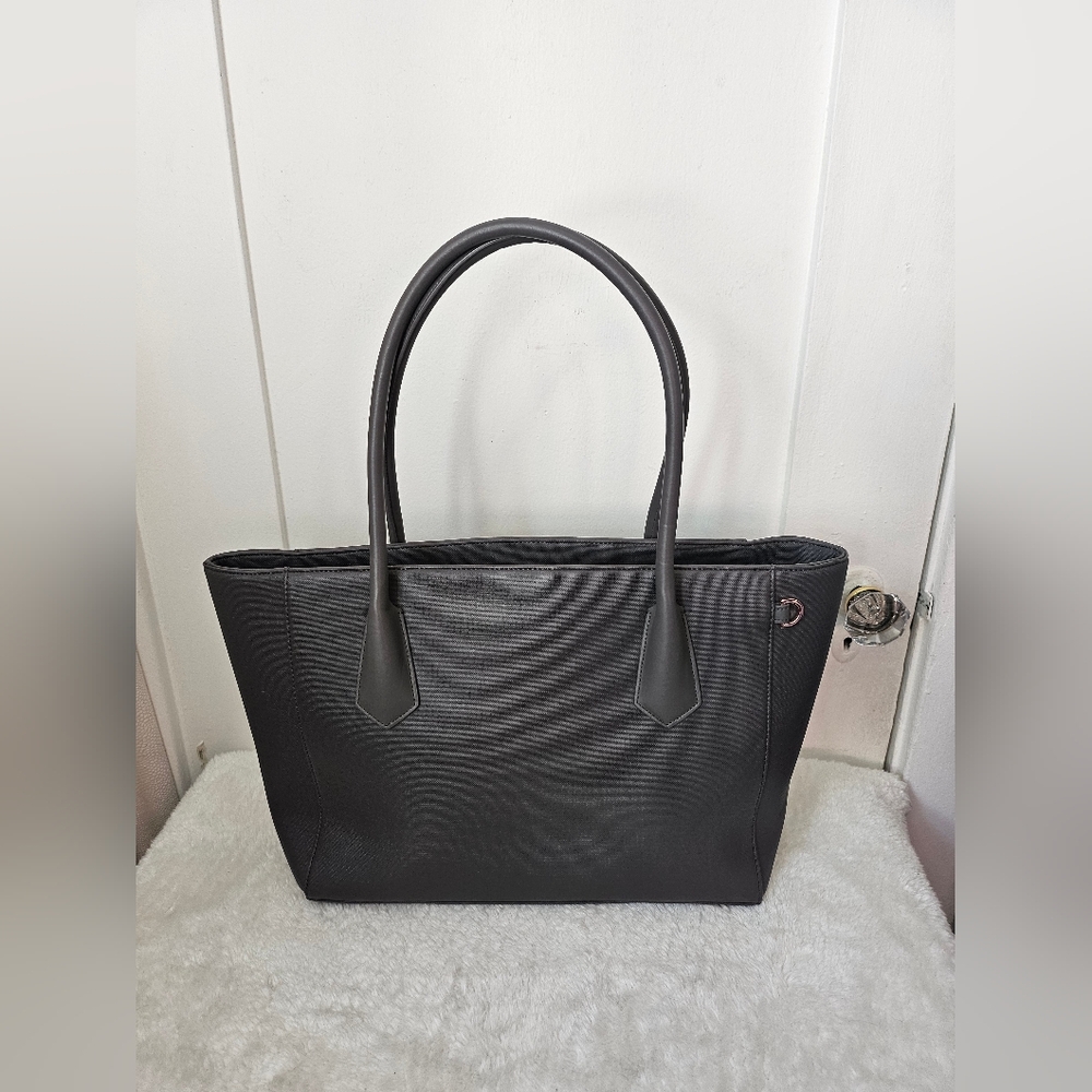 Dagne Dover Signature Tote Graphite Legend
